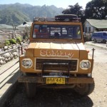 Mon jeepney de face