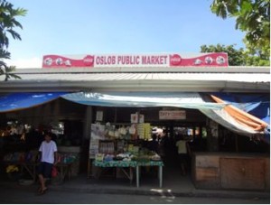 Entrée du Market