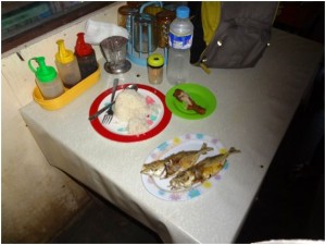 Mon repas vers 11h30