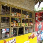 Boutique souvent grillagée de la sorte	