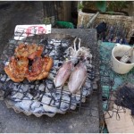 Les poulpes grillés miam miam !!